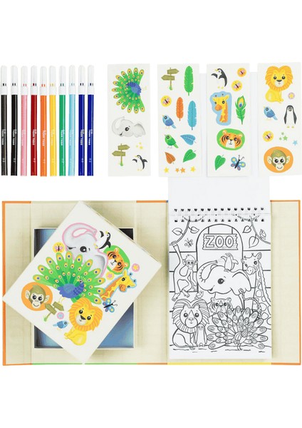 Boyama Seti - Hayvanat Bahçesi