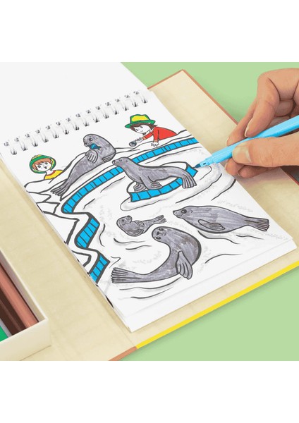 Boyama Seti - Hayvanat Bahçesi fırsatları
