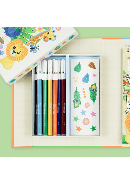 Boyama Seti - Hayvanat Bahçesi indirimleri