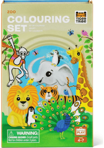 Boyama Seti - Hayvanat Bahçesi