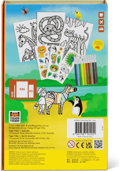 Boyama Seti - Hayvanat Bahçesi