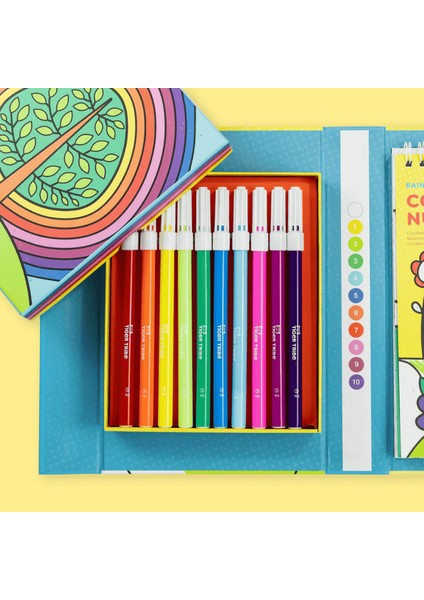 Sayılara Göre Boyama - Gökkuşağı Bahçesi indirimleri