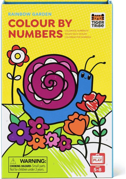 Sayılara Göre Boyama - Gökkuşağı Bahçesi