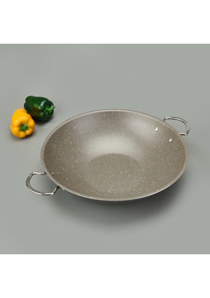 Kavurma Sacı - Gri - 32 cm modelleri