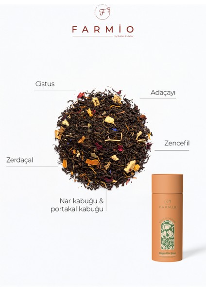 Bağışıklık Çayı – 12 Poşet – Adaçayı, Zencefil, Nar, Portakal modelleri