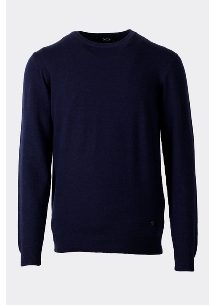 Erkek Triko Bisiklet Yaka Lacivert Yün Görünümlü Tüylenmez 3009 fiyatları