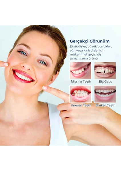 Geçici Takma Diş – Kırık ve Eksik Dişler Için Estetik Dolgu ile Hızlı ve Güvenli Onarım modelleri