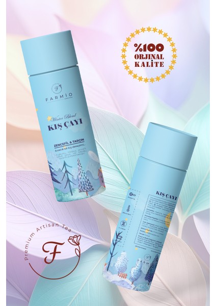 Kış Çayı – 12 Poşet – Premium Karışım – Kuşburnu, Hibiskus, Tarçın, Zencefil, Portakal, Karanfil fırsatları