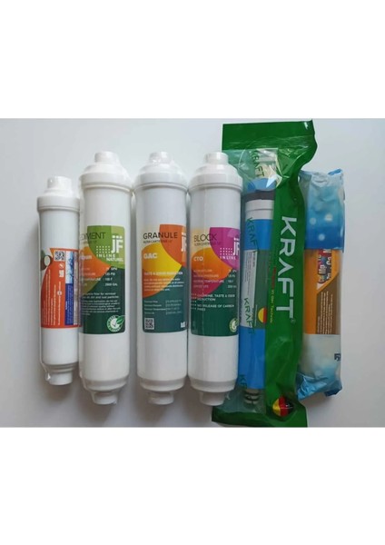 Su Arıtma Kapalı Kasa 6 Lı Filtre Set