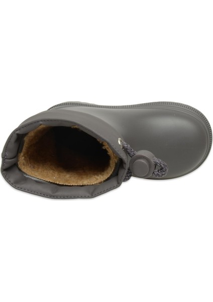 CC330 Bimbi Euri Borregutio Içi Kürklü Unisex Çocuk Yağmur Çizmesi Koyu Gri modelleri