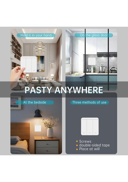 3pcs Kablosuz Işık Duvar Anahtarı Rf 433MHZ Röle Alıcı 2x 3gang Panel Anahtarı LED Lamba Için LED Uzaktan Kumanda (Yurt Dışından) modelleri