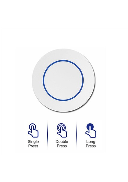 2x Tuya Zigbee Düğmesi Kablosuz Akıllı Sahne Anahtarı Akıllı Bağlantı Anahtarı Otomasyon Akıllı Yaşamla Çalışma (Yurt Dışından) fırsatları
