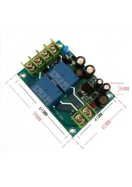3x 220V 2 Yollu Güç Otomatik Değiştirici 10A Çift Güç Kaynağı 2&#39 De 1 Out Güç Kamerası Aktarım Anahtarı Modülü (Yurt Dışından) fırsatları