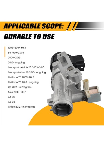 Vw Polo Mutlivan Skoda Koltuğu Için Araba Ateşleme Başlangıç Anahtarı ve Ateşleme Baskı Muhafazası 6R0905851 6R0905865 (Yurt Dışından) fırsatları