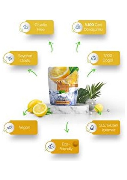 Limon&nane Aromalı Ferahlatıcı Ağız Tableti 24 g Şekersiz Ağız Kokusu Önleyici Pastil modelleri