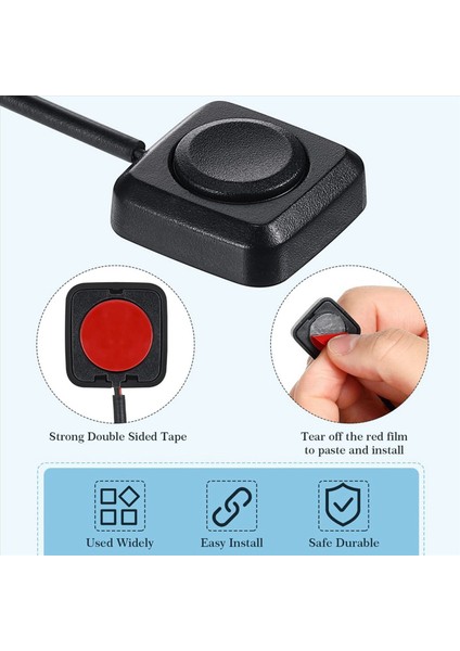 24 Pcs Anlık Anahtar Ana Push Düğmesi Kapalı Anahtar 12V 24V Yüzey Montaj Mini Düğme Anahtarı (Yurt Dışından) modelleri