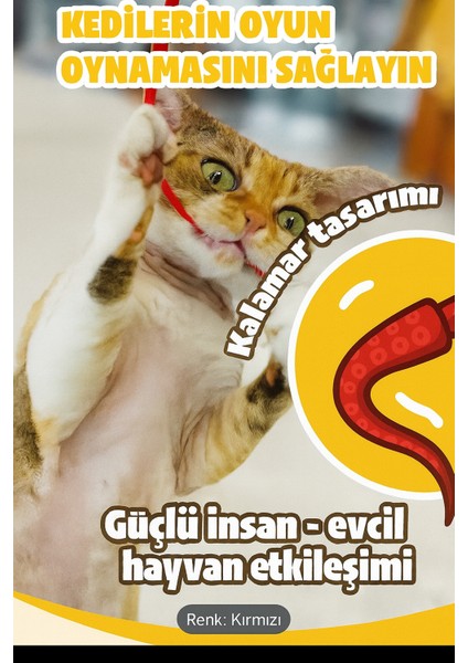 Delirten Çubuk Pati Çeker Kırmızı Kedi Oltası fiyatları