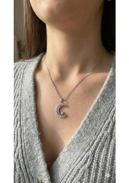 Paslanmaz, Kararmaz, Günlük Kullanıma Uygun Kadın Kolye