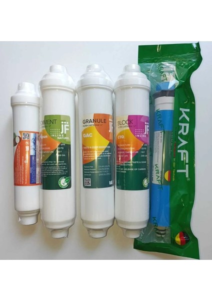 Su Arıtma Kapalı Kasa 5 Li Filtre Set