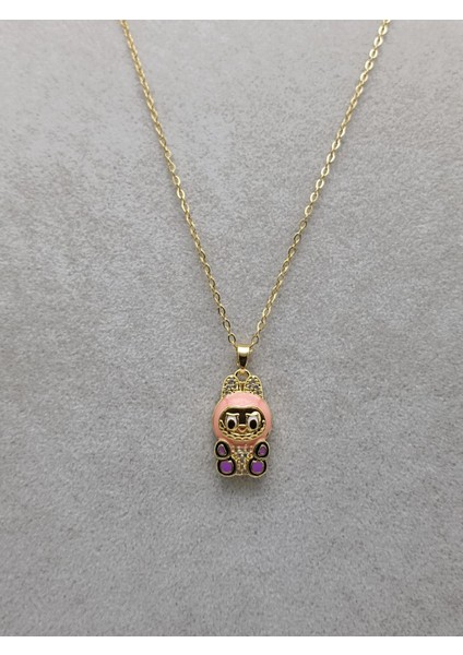 Labubu Çelik Kolye