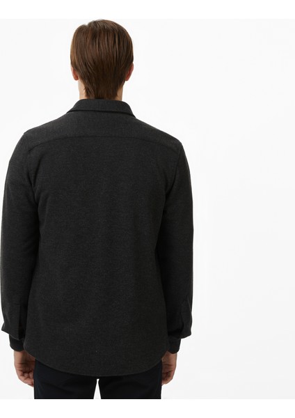 Erkek Siyah Classic Fit Gömlek W57412T.00E fiyatları