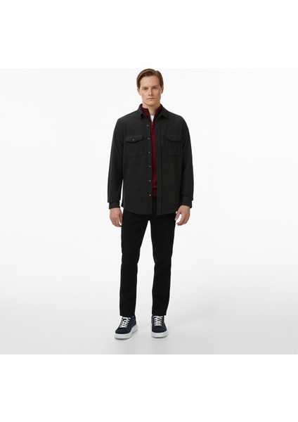 Erkek Siyah Classic Fit Gömlek W57412T.00E modelleri