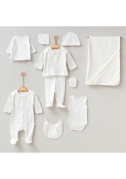 Mevlütlük Nervüllü %100 pamuk 10'lu Hastane Çıkış Seti indirimleri