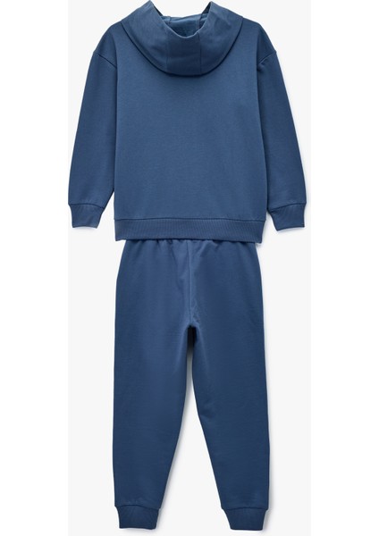 Uzun Kollu Kapşonlu Basic Şardonlu Eşofman Takımı fiyatları