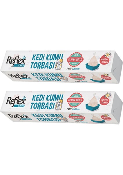 Vanilya Kokulu Kedi Kumu Torbası 7'li 82 x 50 cm 2 Paket