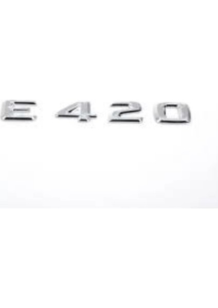 Mercedes Bagaj Yazısı -E420- [W124 W210 W211]