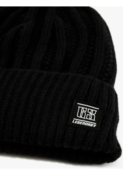 Etiket Baskılı Basic Bere modelleri