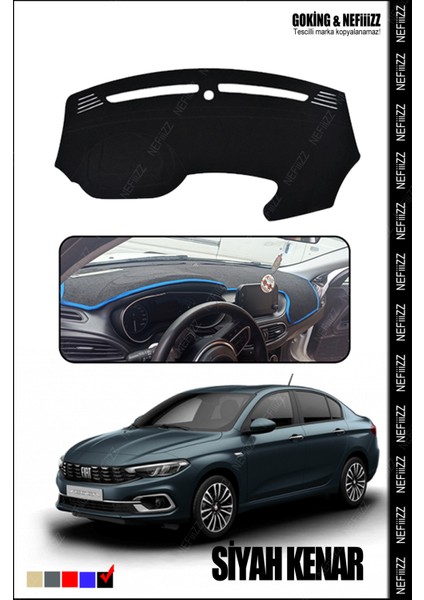 Fiat Egea Torpido Üstü Koruyucu Ekranlı Modele Özel Üretim