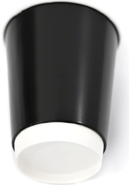 14 Oz Double Wall Karton Bardak (Siyah) 500 Adet fırsatları