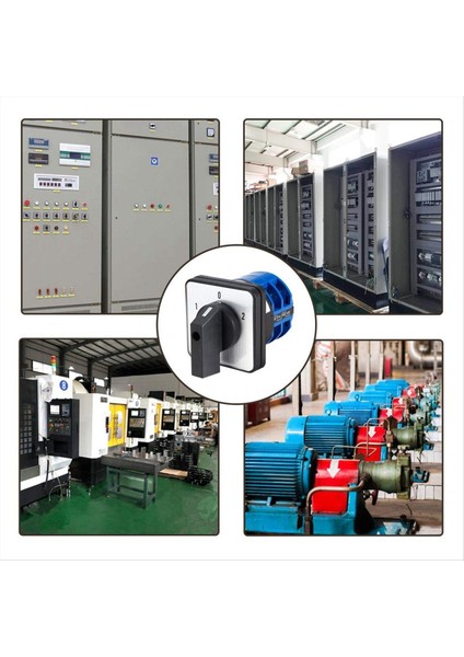 Değişiklik Seçici Anahtarı 3 Konumlar 8 Terminaller Evrensel Döner Kam Seçici Mandal Anahtarları 32A (Yurt Dışından) modelleri