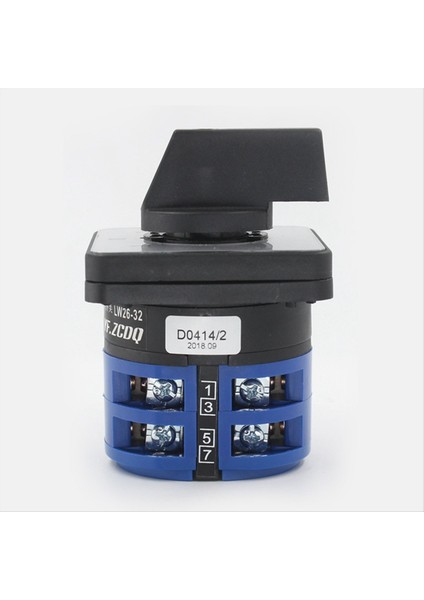 Değişiklik Seçici Anahtarı 3 Konumlar 8 Terminaller Evrensel Döner Kam Seçici Mandal Anahtarları 32A (Yurt Dışından) indirimleri