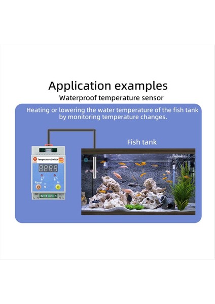 Tuka Wifi Sıcaklık Anahtarı Zamanlayıcı Sıcaklık Kontrol Anahtarı Akvaryumlar Için Kontrol Su Sıcaklığı Izleme 20A (Yurt Dışından) fiyatları
