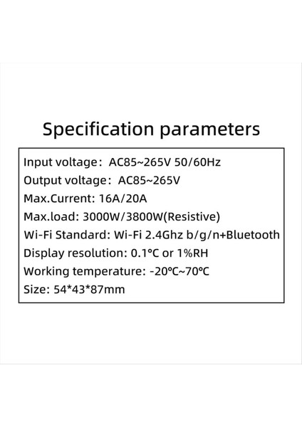 Tuka Wifi Sıcaklık Anahtarı Zamanlayıcı Sıcaklık Kontrol Anahtarı Akvaryumlar Için Kontrol Su Sıcaklığı Izleme 20A (Yurt Dışından) indirimleri