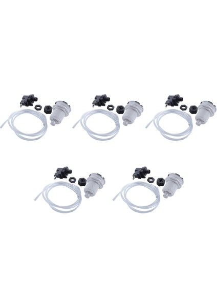 5x 16A Kapalı Push Düğmesi Anahtarı Jakatçılı Jakuzi Küveti Spa Çöpü Için Jet (Yurt Dışından)