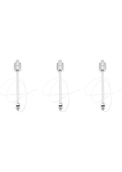 3pcs 150MM Paslanmaz Çelik Şamandıra Anahtarı Tank Sıvı Su Seviye Sensörü 220V (Yurt Dışından)
