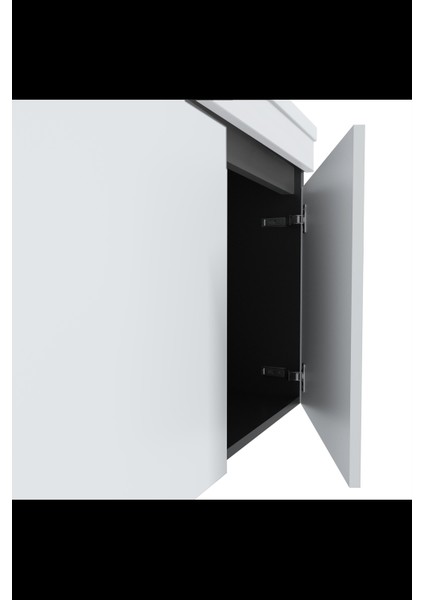 Tokyo 80 cm Mdf Banyo Dolabı Seti modelleri