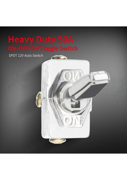 2x 50A 12V Dc Ağır Dereceli Geçiş Anahtarı R13-401-103 Araç Geçiş Anahtarı Araç Modifiye Yüksek Akım Geçiş Anahtarı (Yurt Dışından) fırsatları