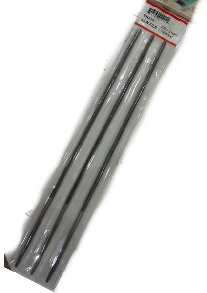 Eğe 1-1/4 3.5 mm Akülü Testere Züncir Üçin Motor Eğesi 3 Adet