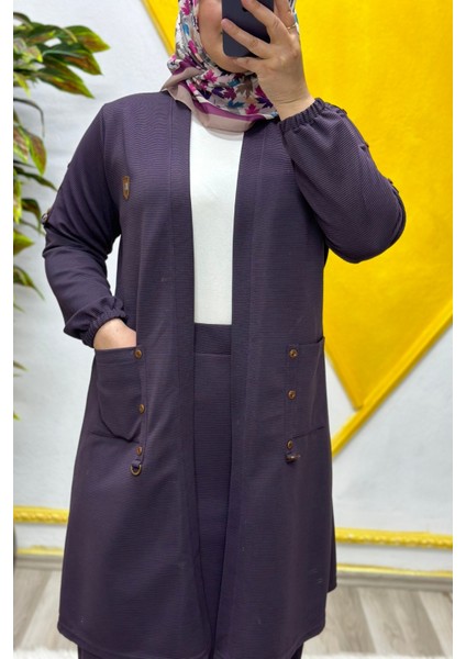 Kadın Büyük Beden Ottoman Cepli Çelik Hırka fiyatları