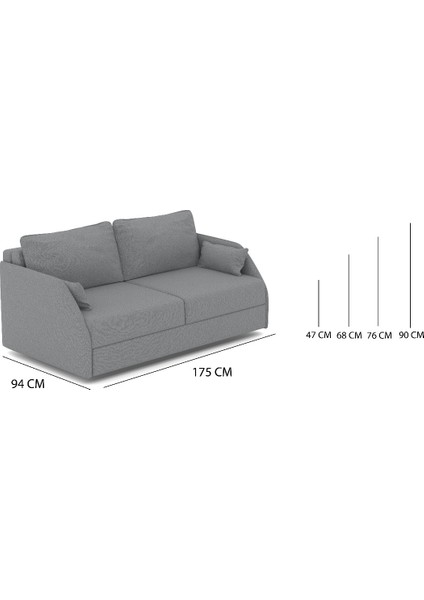 Amsterdam – Modern, Kompakt ve Maksimum Konfor Sunan Açılır Yataklı Koltuk