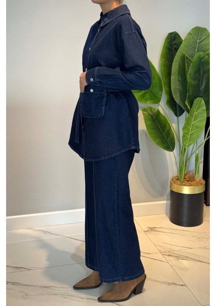 Pamuklu Denim Takım 7430 Mavi fiyatları