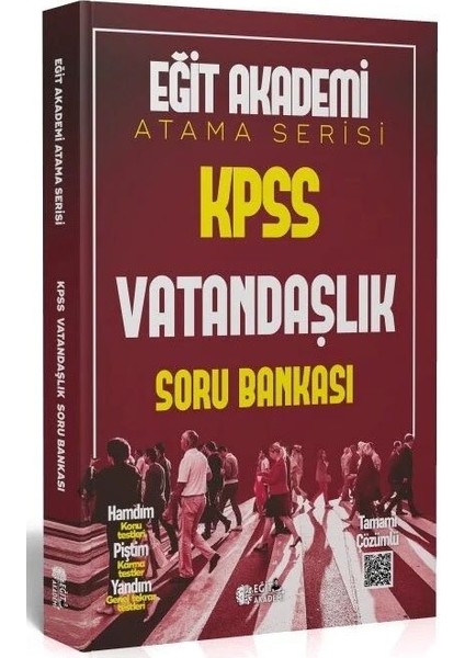 Eğit Akademi 2026 Kpss Vatandaşlık Atama Serisi Soru Bankası