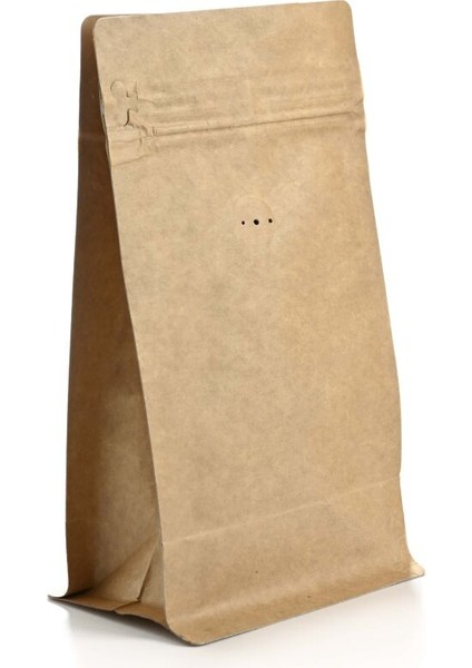 Valfli Flat Bottom Kraft Alüminyum Önden Kilitli Ambalaj 11,5X21,5+4 CM-250 Gr. 50 Adet fırsatları