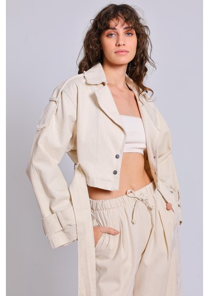 Reglan Kısa Ceket Taş fırsatları