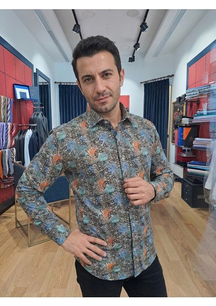 Erkek %100 Pamuk Gömlek