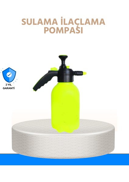 2l Bahçe ve Araç Temizlik Pompası Bakır Uçlu Basınçlı Sprey